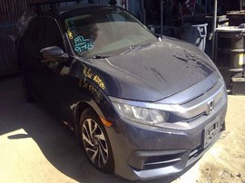 2016 HONDA CIVIC, GRAY, EX MODEL, 2.0, AT,   A25180
